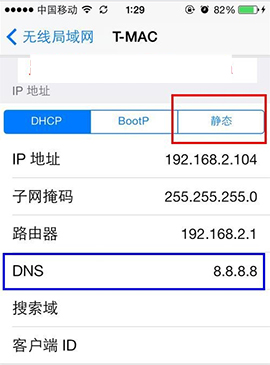 苹果dns怎么设置 3533手机知道